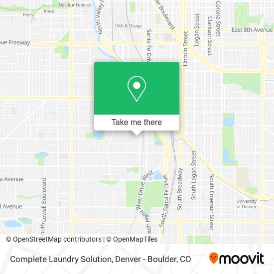 Mapa de Complete Laundry Solution