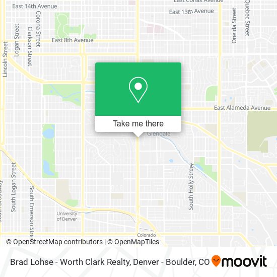 Brad Lohse - Worth Clark Realty map