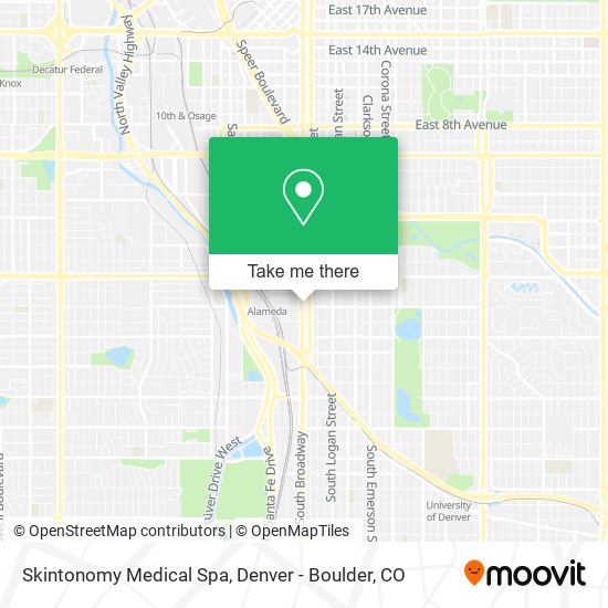 Mapa de Skintonomy Medical Spa