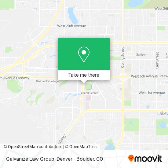 Mapa de Galvanize Law Group