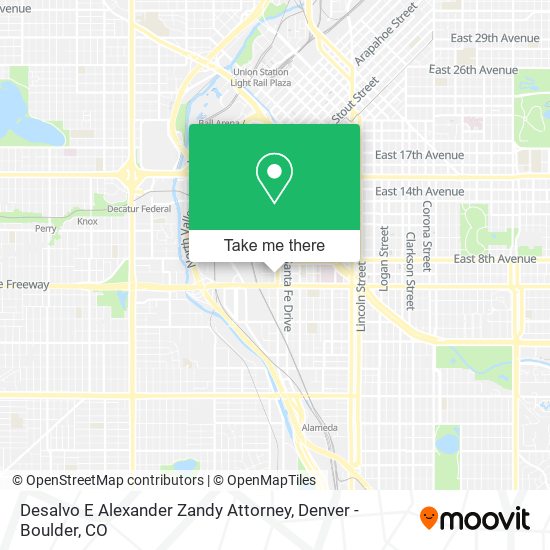 Desalvo E Alexander Zandy Attorney map