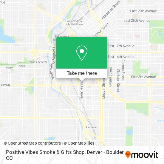 Positive Vibes Smoke & Gifts Shop map