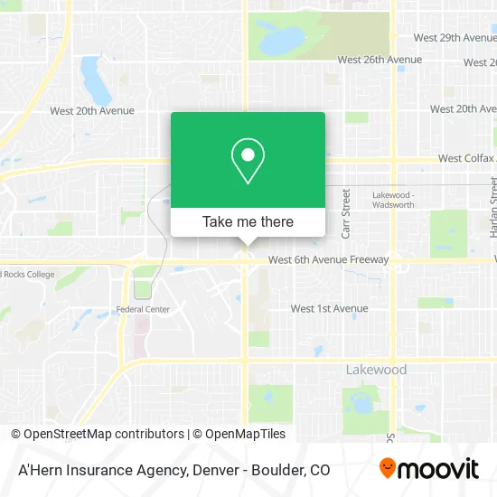 A'Hern Insurance Agency map