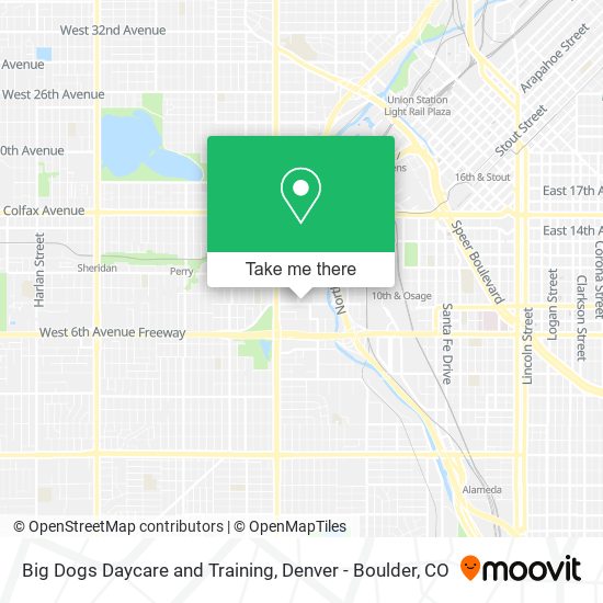 Mapa de Big Dogs Daycare and Training