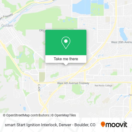 smart Start Ignition Interlock map