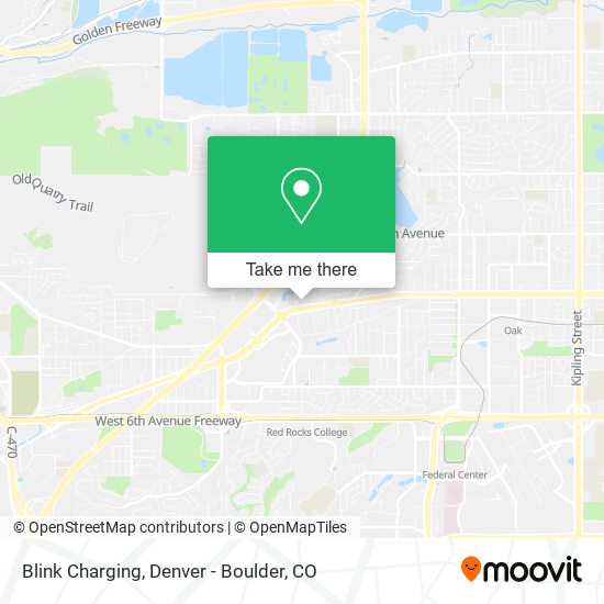 Blink Charging map