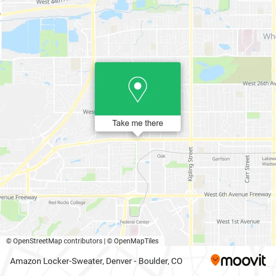 Amazon Locker-Sweater map