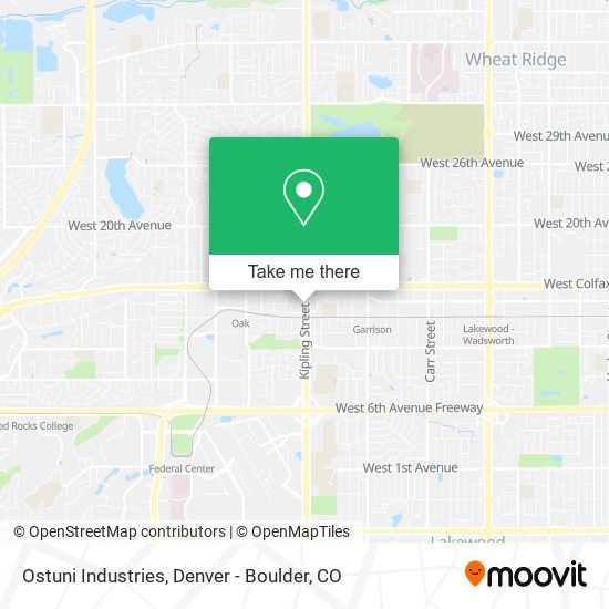 Ostuni Industries map