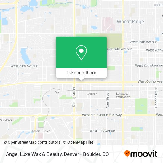 Angel Luxe Wax & Beauty map