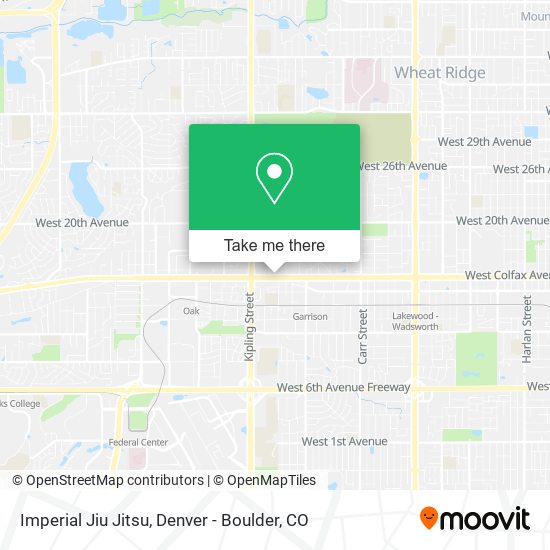 Mapa de Imperial Jiu Jitsu