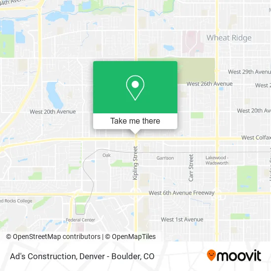 Ad's Construction map