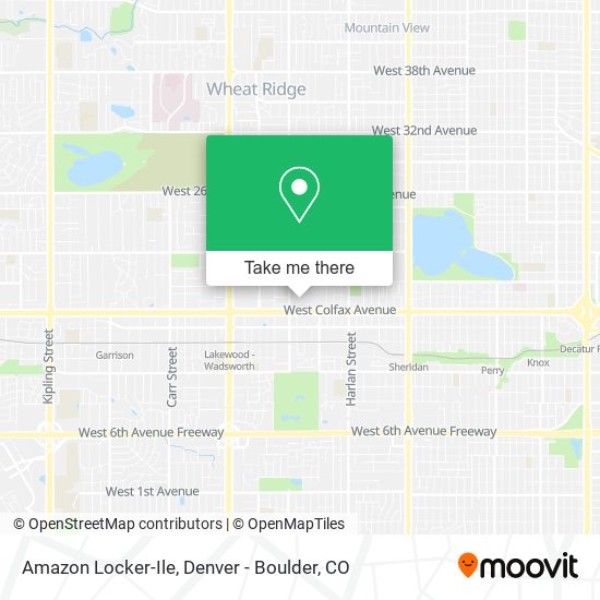 Mapa de Amazon Locker-Ile
