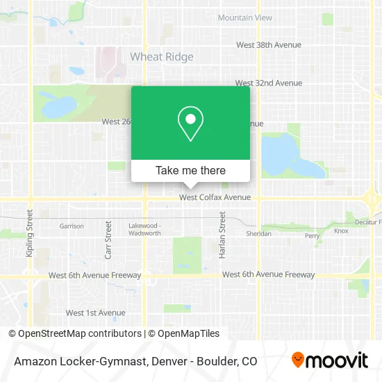 Amazon Locker-Gymnast map