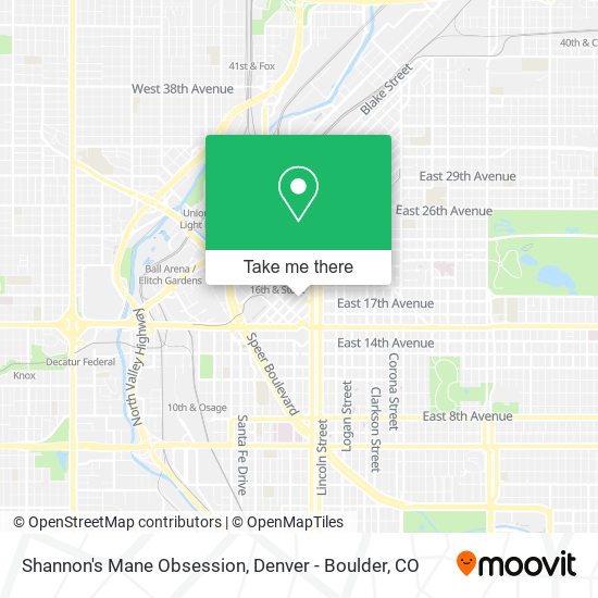 Shannon's Mane Obsession map