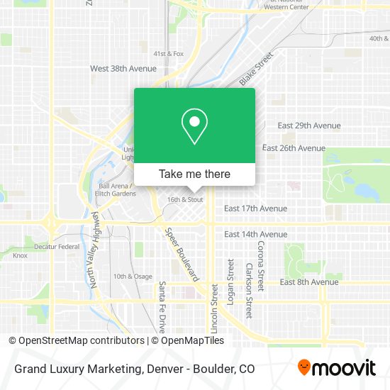 Grand Luxury Marketing map