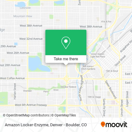 Mapa de Amazon Locker-Enzyme