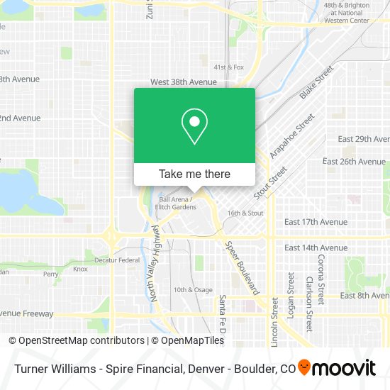 Turner Williams - Spire Financial map