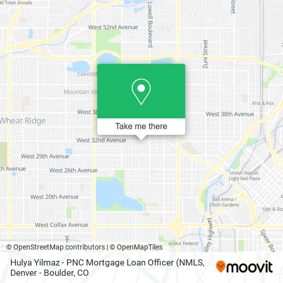 Hulya Yilmaz - PNC Mortgage Loan Officer map