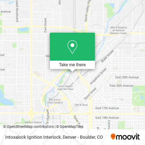 Intoxalock Ignition Interlock map