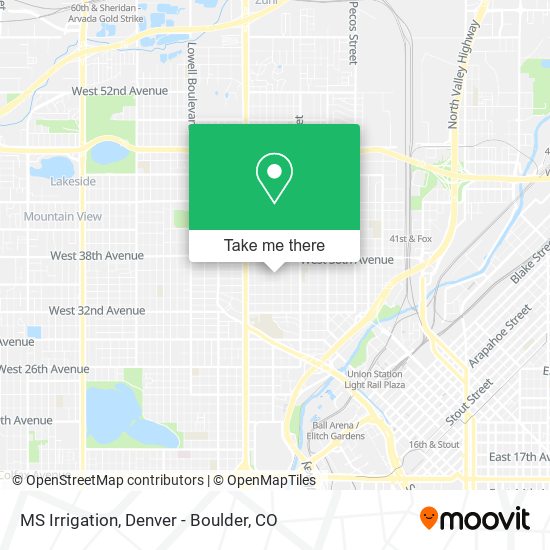 MS Irrigation map