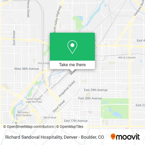 Richard Sandoval Hospitality map