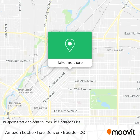 Amazon Locker-Tjae map