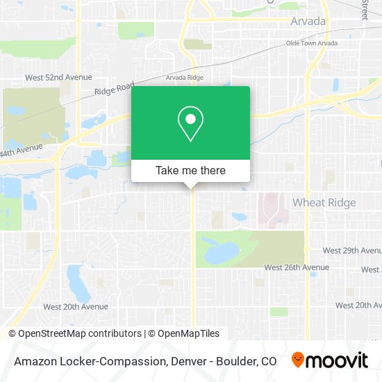 Mapa de Amazon Locker-Compassion