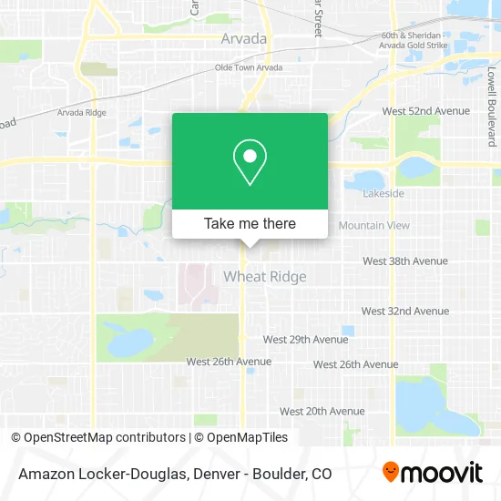Amazon Locker-Douglas map