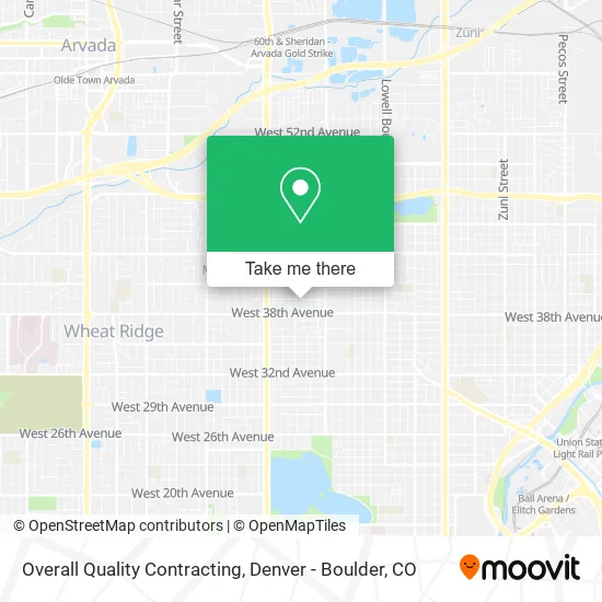 Overall Quality Contracting map