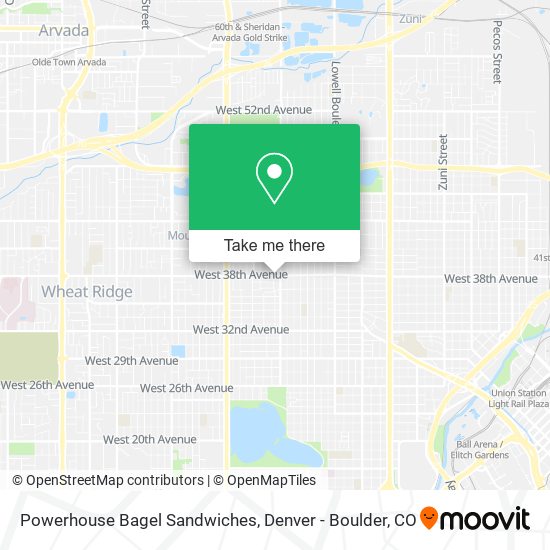 Powerhouse Bagel Sandwiches map