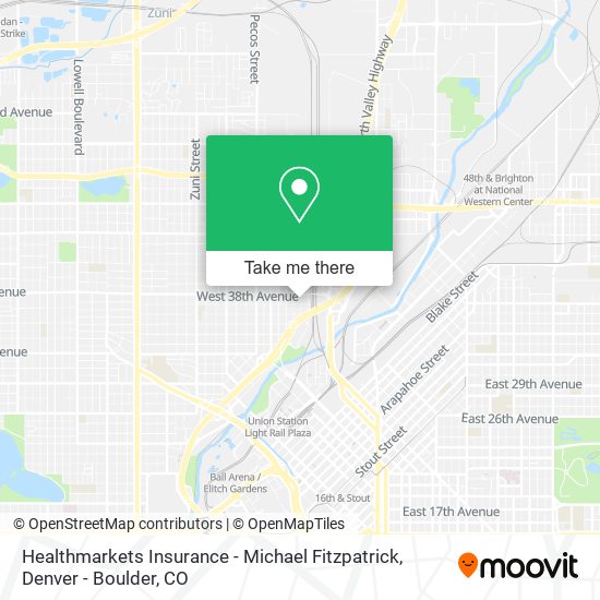 Healthmarkets Insurance - Michael Fitzpatrick map