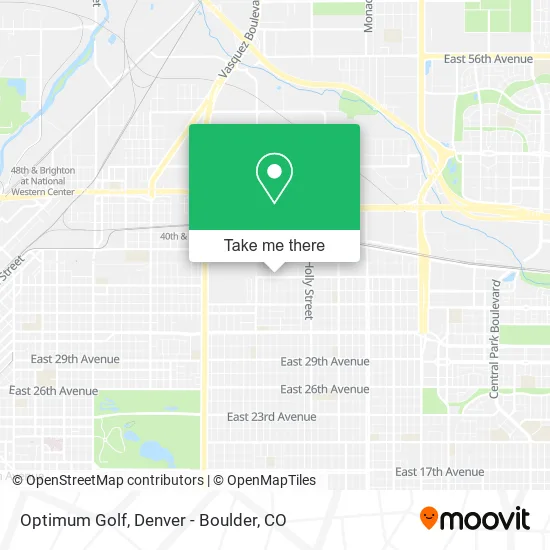 Optimum Golf map