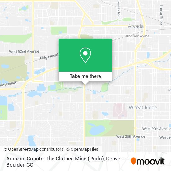 Amazon Counter-the Clothes Mine (Pudo) map