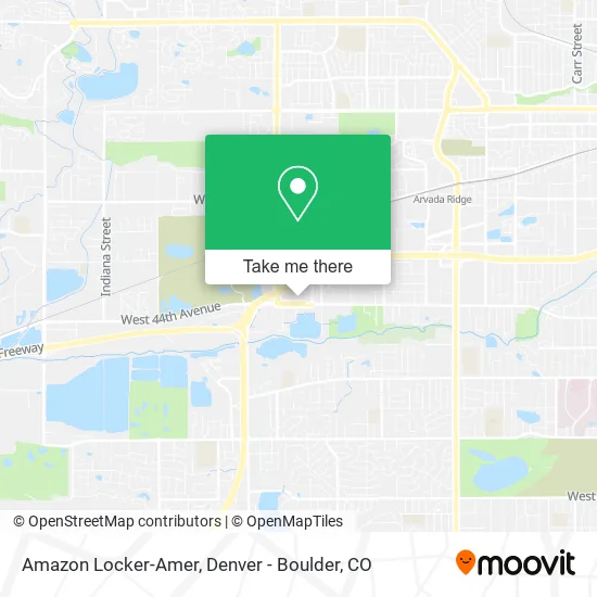Amazon Locker-Amer map