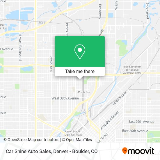 Car Shine Auto Sales map