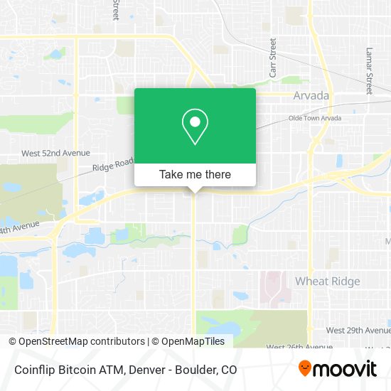 Mapa de Coinflip Bitcoin ATM