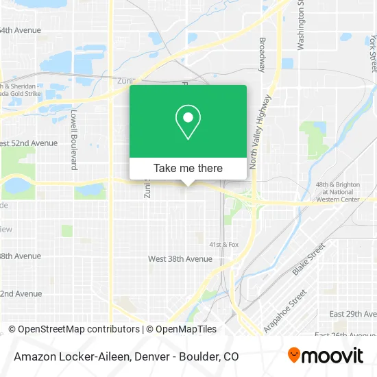 Amazon Locker-Aileen map