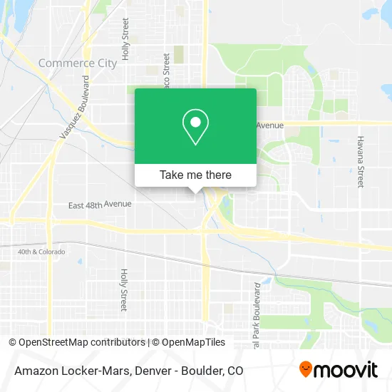 Amazon Locker-Mars map