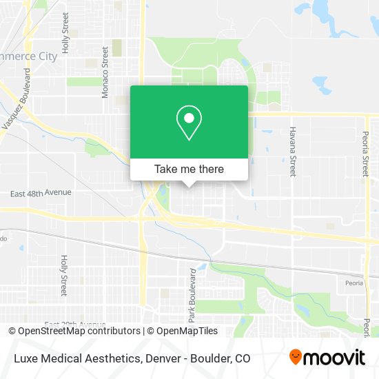 Mapa de Luxe Medical Aesthetics