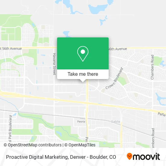 Proactive Digital Marketing map