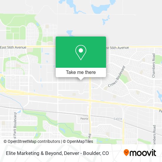 Elite Marketing & Beyond map