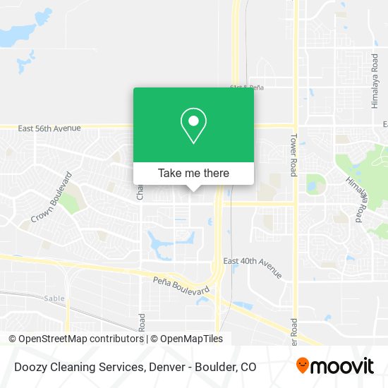 Mapa de Doozy Cleaning Services