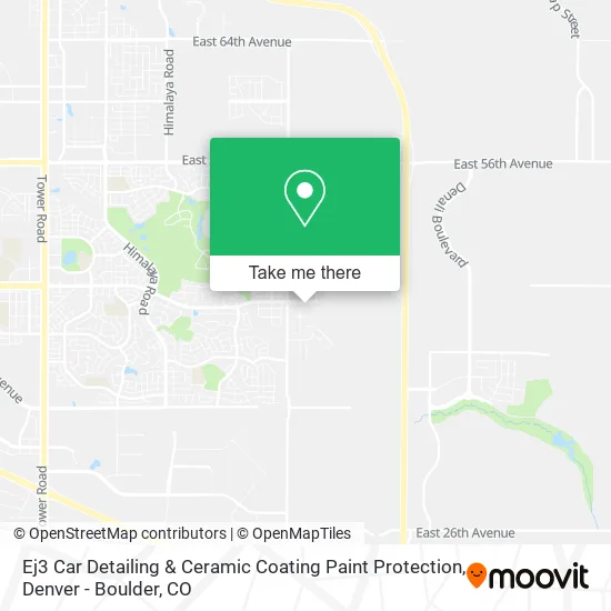 Ej3 Car Detailing & Ceramic Coating Paint Protection map