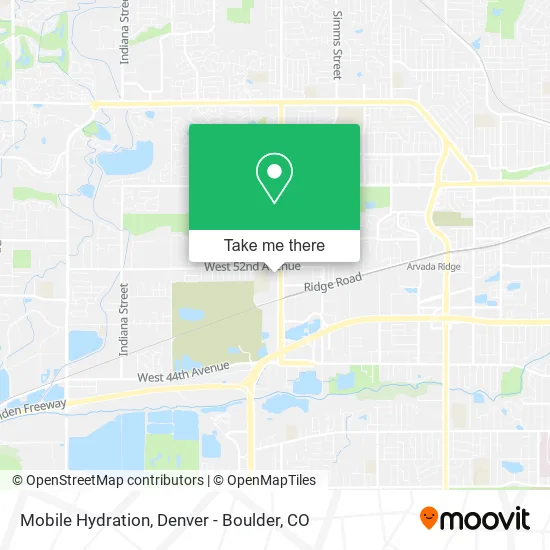 Mobile Hydration map