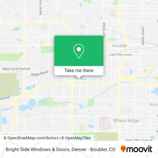 Mapa de Bright Side Windows & Doors