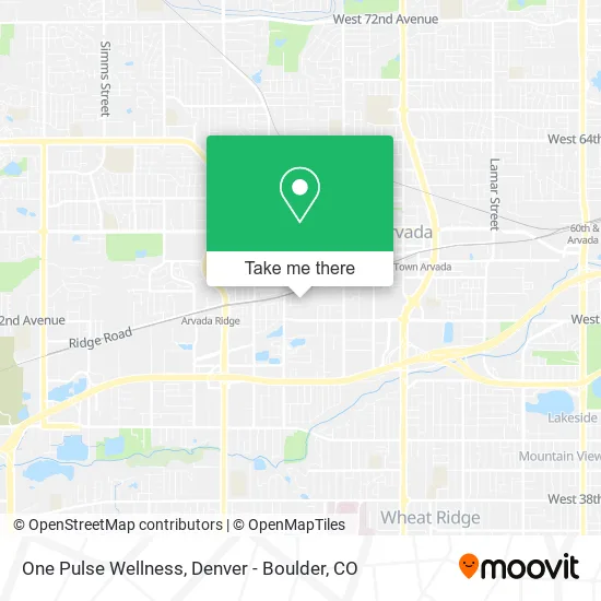 One Pulse Wellness map