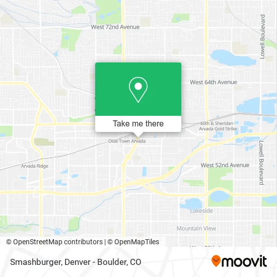 Mapa de Smashburger