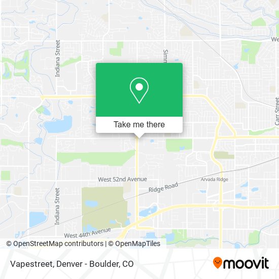 Mapa de Vapestreet