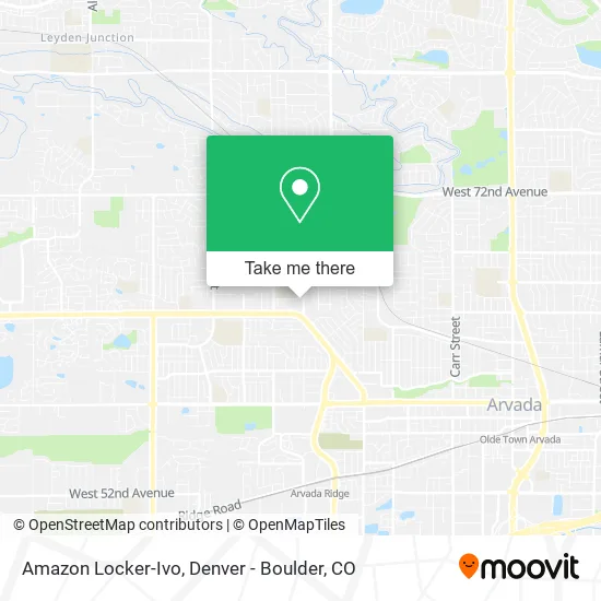 Amazon Locker-Ivo map