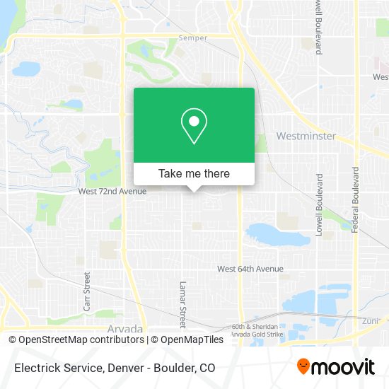 Electrick Service map